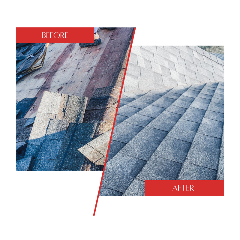 Roof Before & After